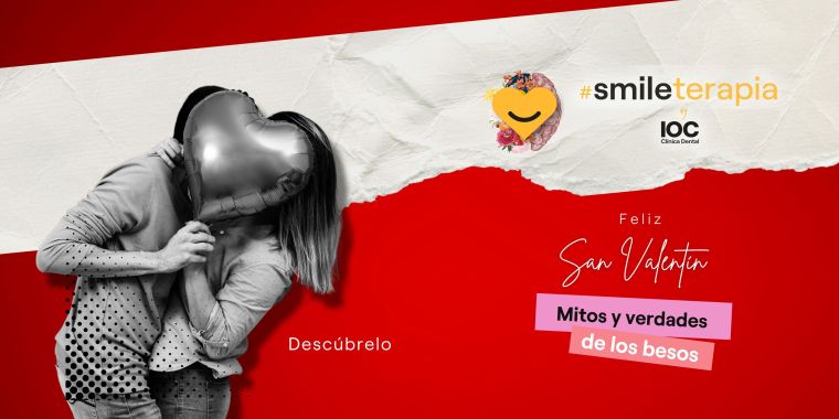 Besos, salud y sonrisa: Feliz San Valentín.