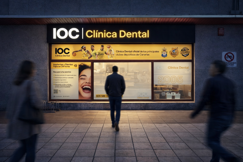 IOC Clínica Dental - Bellavista Maspalomas. Imagen renovada