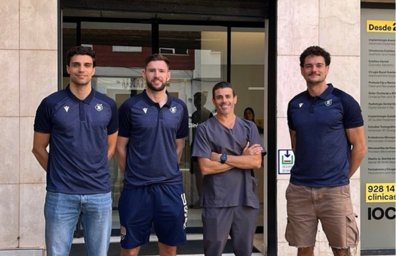 El CB Gran Canaria visita IOC Clínica Dental