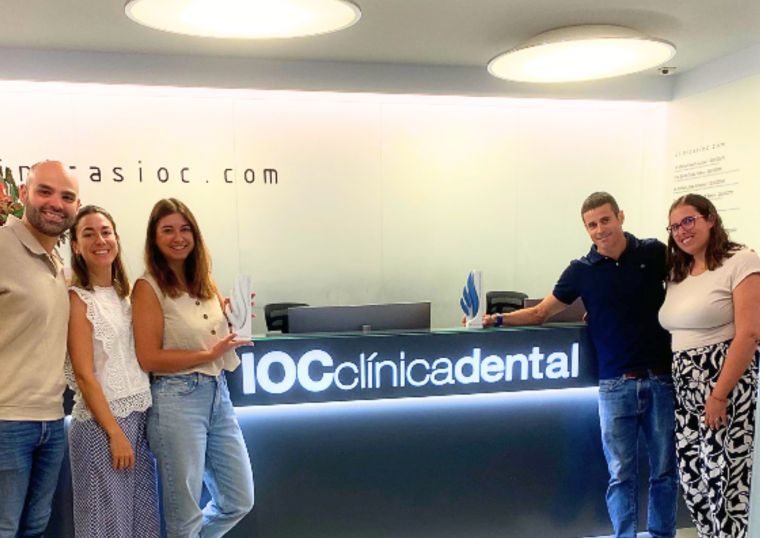IOC recibe un reconocimiento de Angel Aligner y refuerza su apuesta por la formación continua