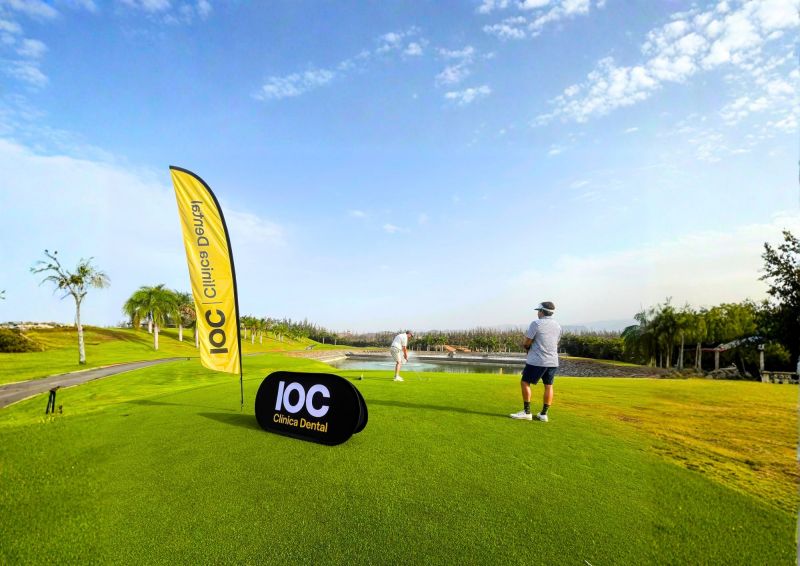 IOC Clínica Dental impulsa el deporte canario en el VII Torneo Sabina de Golf