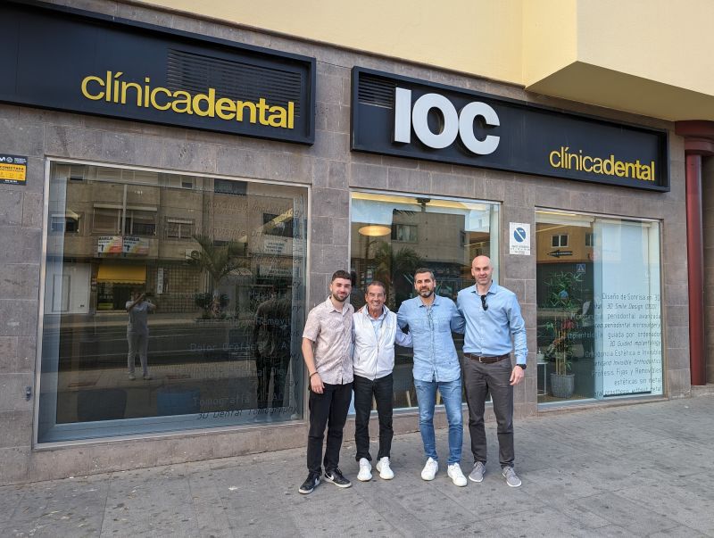 El equipo ZAGA Centers visita IOC Clínica Dental